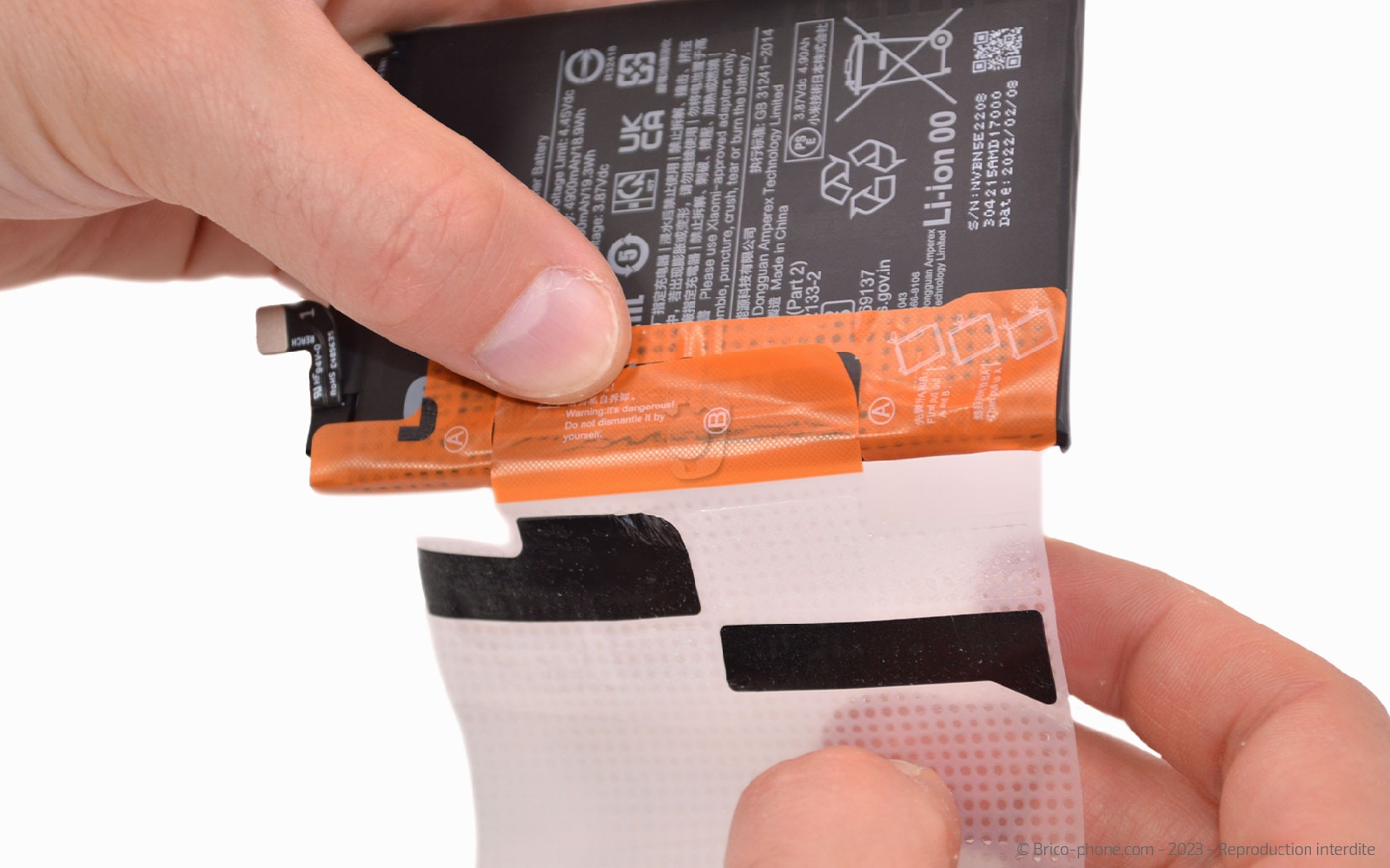 Comment changer le bloc écran sur Redmi Note 11 Pro photo 1